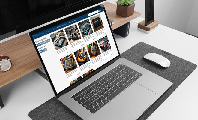 Product presentation in Online-Shop.